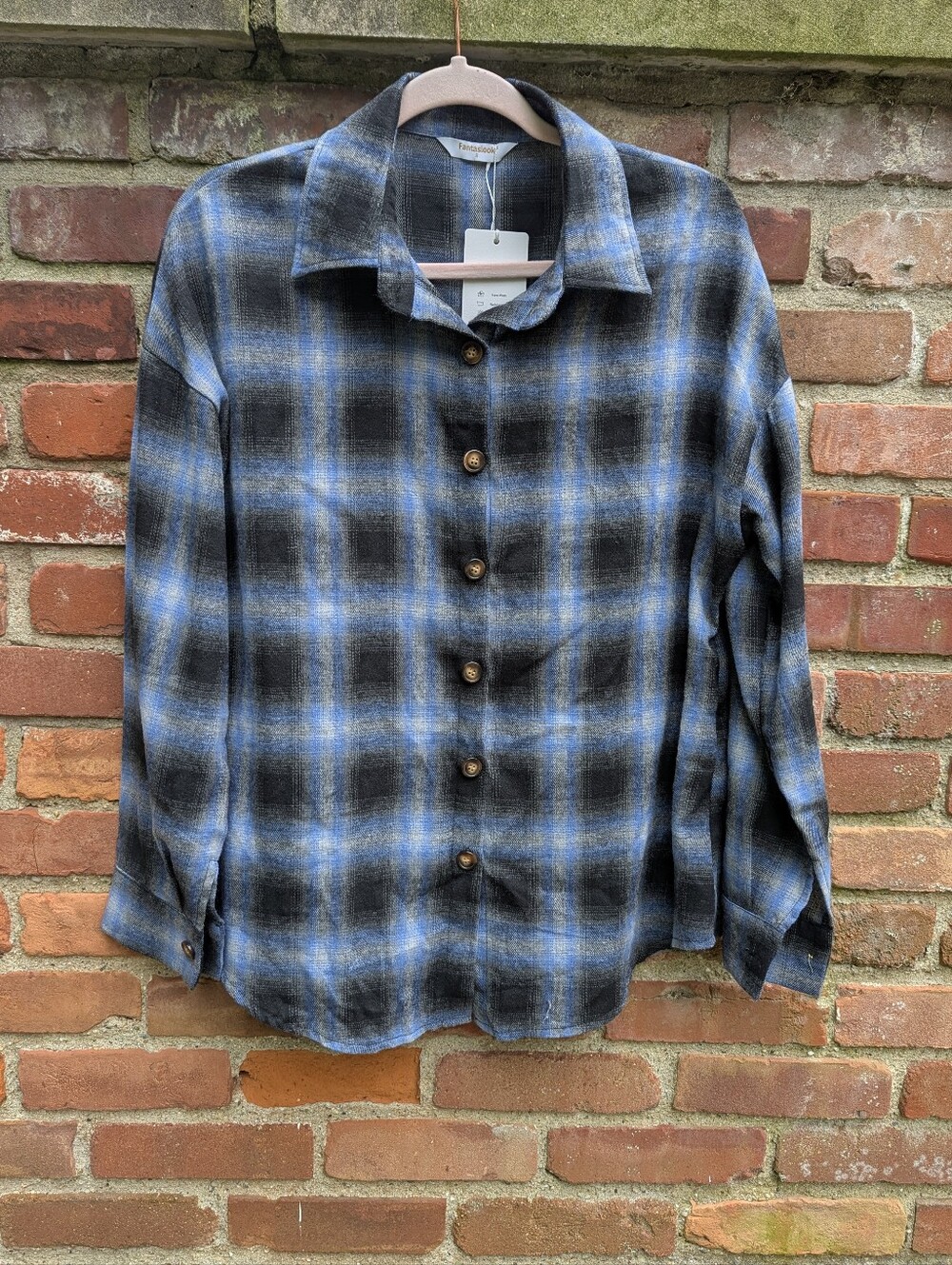 Fantaslook Flannel Shirt Women's Size Small NWT